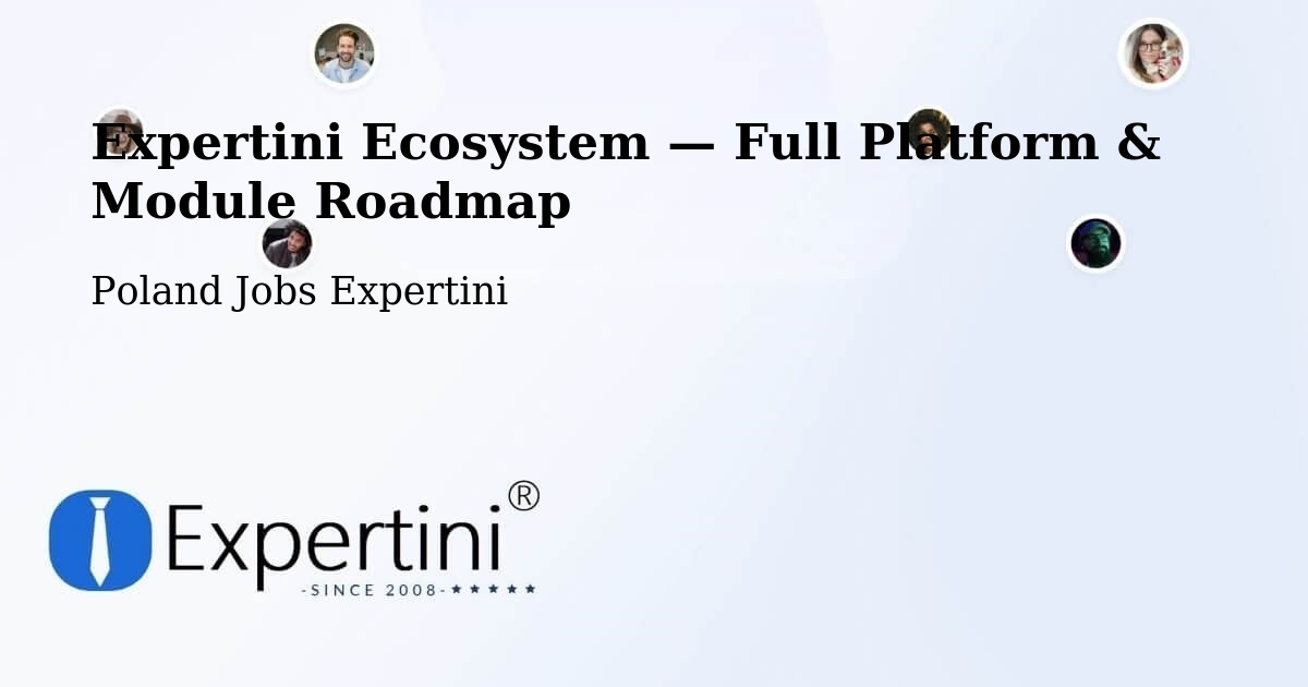 Expertini Ecosystem — Full Platform & Module Roadmap – Koło