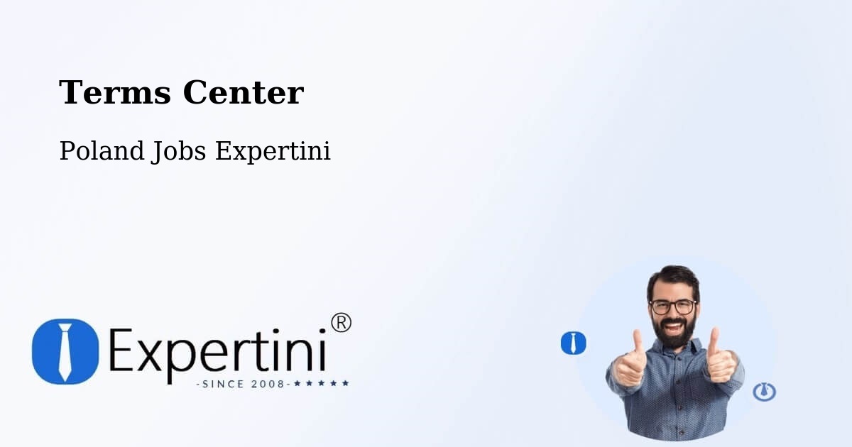 Terms of Service – Koło - Poland Jobs Expertini